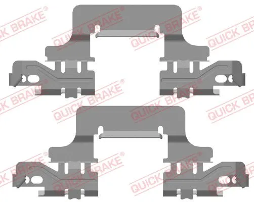Accessory Kit, disc brake pad (109-0129R-1)