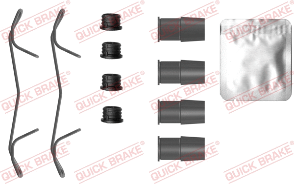Accessory Kit, disc brake pad (109-0125)