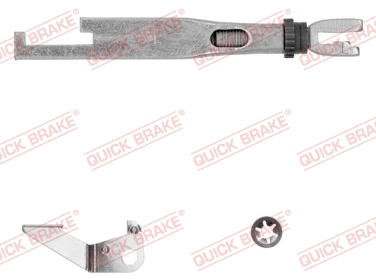 Adjuster Set, drum brake (10253001-1R)