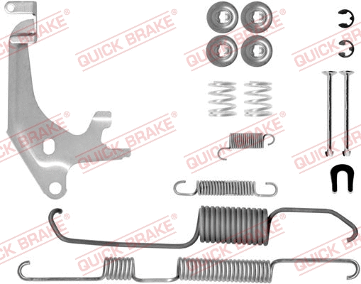 Accessory Kit, brake shoes (105-0730X-1L)