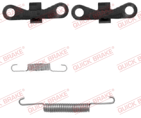 Accessory Kit, parking brake shoes (105-0869-1)