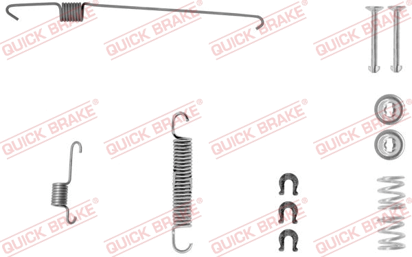 Accessory Kit, brake shoes (105-0001-1R)