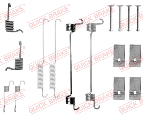 Accessory Kit, brake shoes (105-0676)