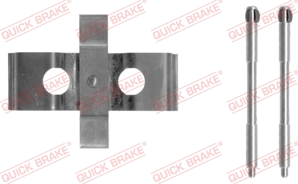 Accessory Kit, disc brake pad (109-1296-1)