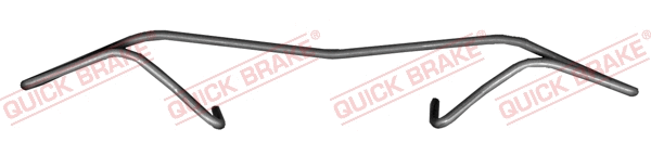 Accessory Kit, disc brake pad (109-0075R-1)