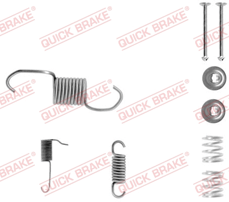 Accessory Kit, brake shoes (105-0696-1R)