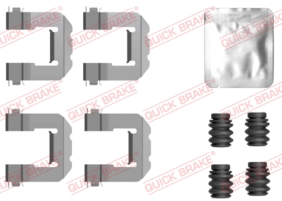 Accessory Kit, disc brake pad (109-0127)