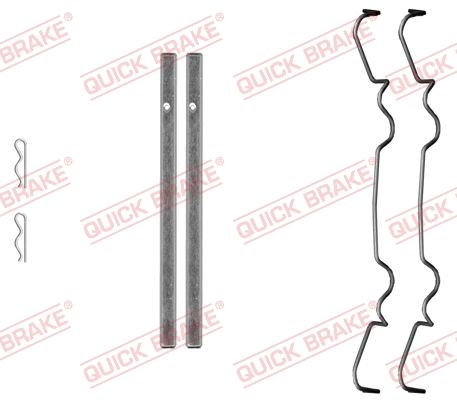 Accessory Kit, disc brake pad (109-0069-1)