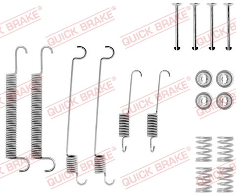 Accessory Kit, brake shoes (105-0547)
