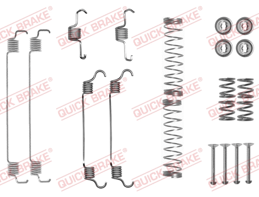Accessory Kit, brake shoes (105-0835)