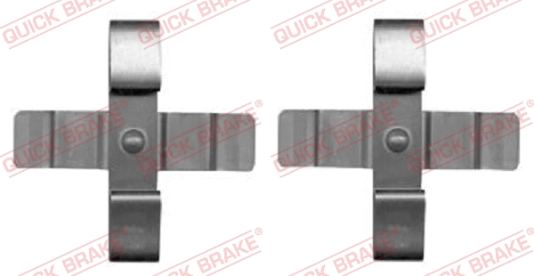 Accessory Kit, disc brake pad (109-1899-1)