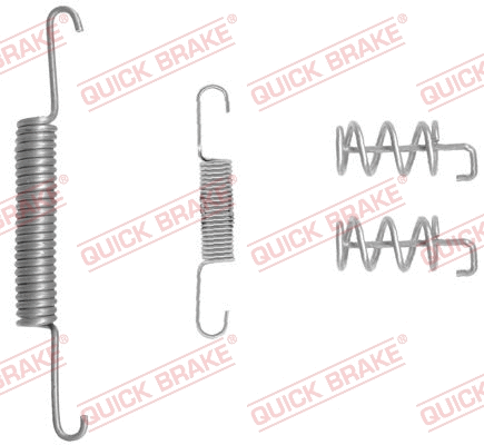 Accessory Kit, parking brake shoes (105-0832-1)