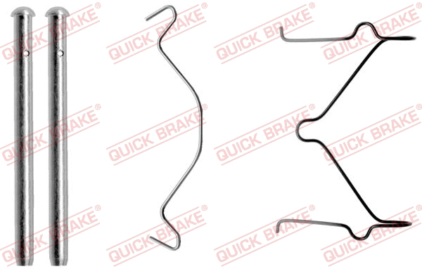 Accessory Kit, disc brake pad (109-1209-1)