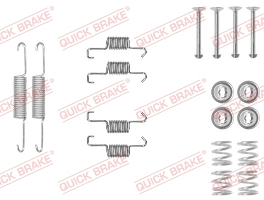 Accessory Kit, parking brake shoes (105-0011)