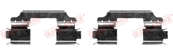Accessory Kit, disc brake pad (109-1654-1)