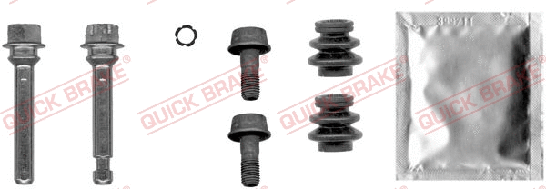 Guide Sleeve Kit, brake caliper (113-0010X)