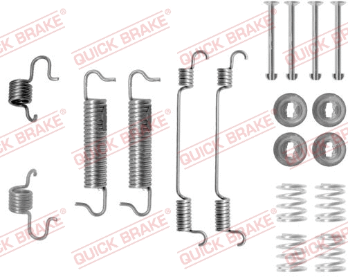 Accessory Kit, brake shoes (105-0780)