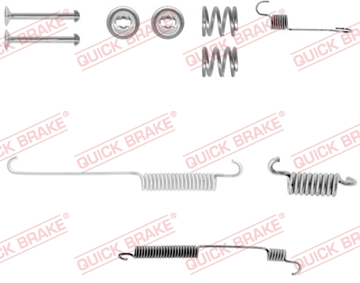 Accessory Kit, brake shoes (105-0600-1L)