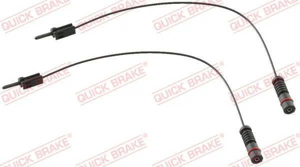 Warning Contact, brake pad wear (WS 0116 A)