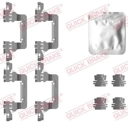 Accessory Kit, disc brake pad (109-0130)