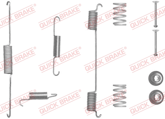 Accessory Kit, brake shoes (105-0861-1)