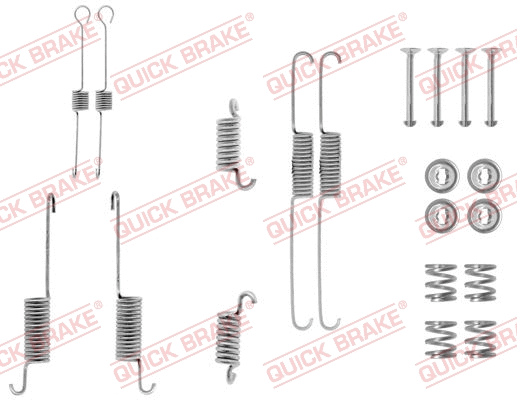 Accessory Kit, brake shoes (105-0615)