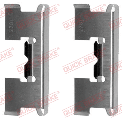 Accessory Kit, disc brake pad (109-1017-1)