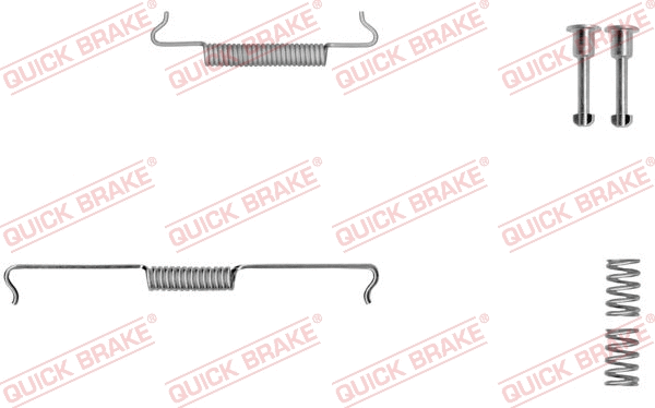 Accessory Kit, parking brake shoes (105-0041-1)