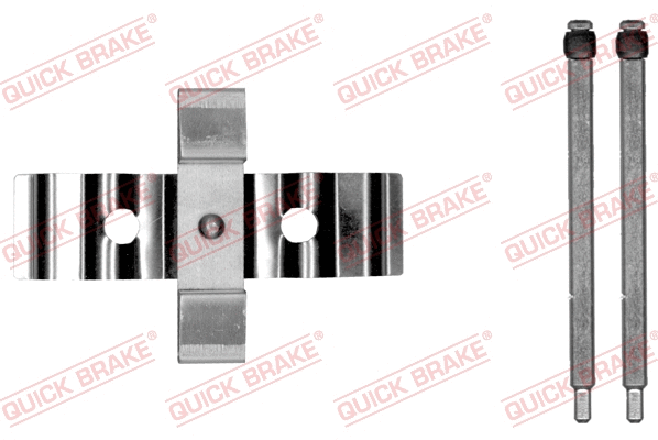 Accessory Kit, disc brake pad (109-0054-1)