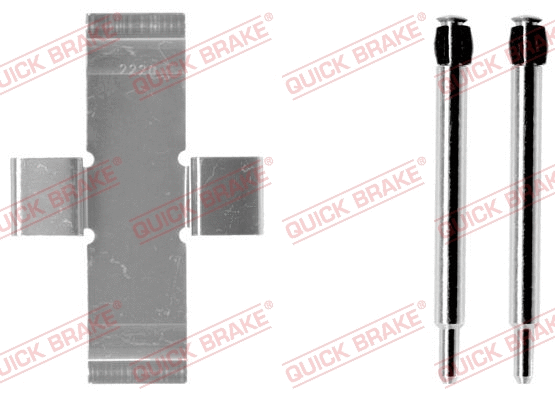 Accessory Kit, disc brake pad (109-0913-1)