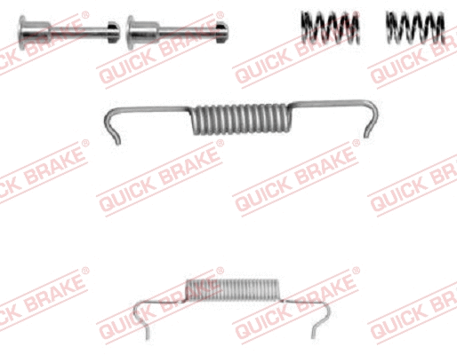 Accessory Kit, parking brake shoes (105-0877-1)