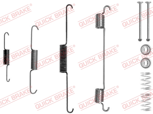 Accessory Kit, brake shoes (105-0817-1)