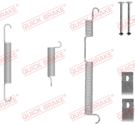 Accessory Kit, brake shoes (105-0844-1)