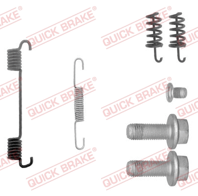 Accessory Kit, parking brake shoes (105-0878-1)