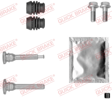 Guide Sleeve Kit, brake caliper (113-1435X)