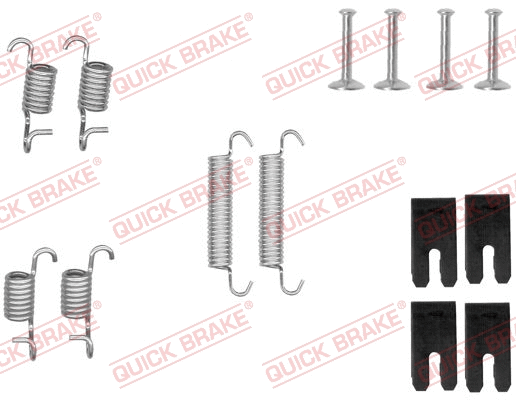 Accessory Kit, parking brake shoes (105-0850)