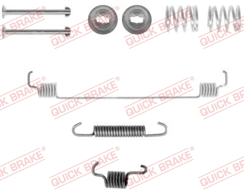 Accessory Kit, brake shoes (105-0777-1L)