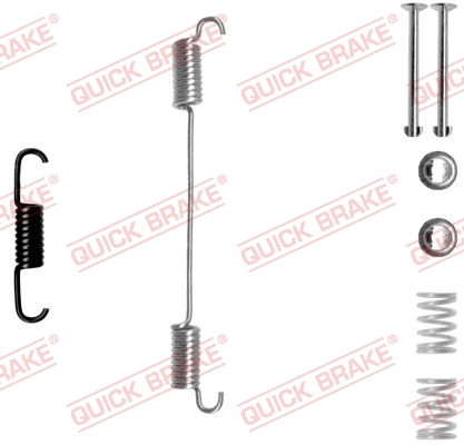 Accessory Kit, brake shoes (105-0796-1)