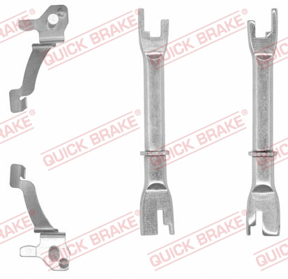 Adjuster Set, drum brake (110 53 002)