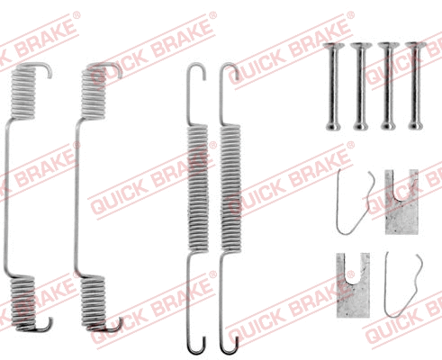 Accessory Kit, brake shoes (105-0608)