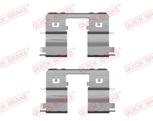 Accessory Kit, disc brake pad (109-0144R-1)