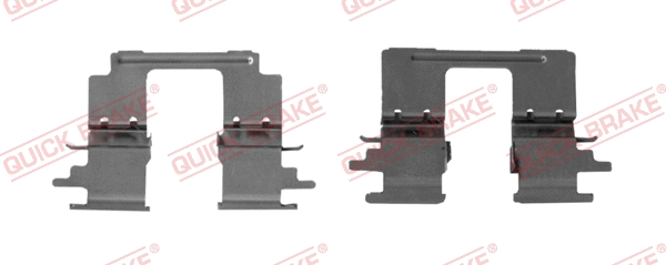 Accessory Kit, disc brake pad (109-1896R-1)