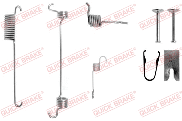Accessory Kit, brake shoes (105-0751-1L)