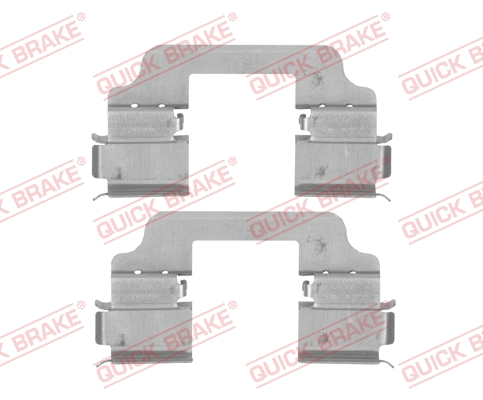 Accessory Kit, disc brake pad (109-0153-1)