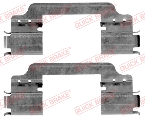 Accessory Kit, disc brake pad (109-1871-1)