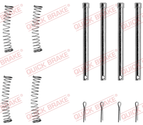 Accessory Kit, disc brake pad (109-1177)