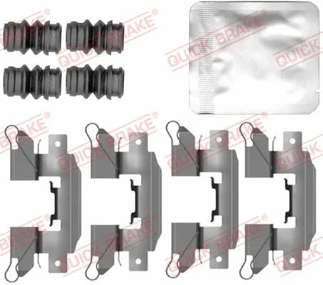Accessory Kit, disc brake pad (109-0151)