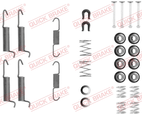 Accessory Kit, parking brake shoes (105-0821)