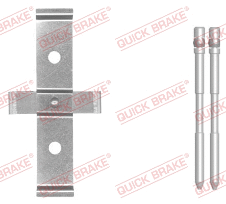 Accessory Kit, disc brake pad (109-1694-1)