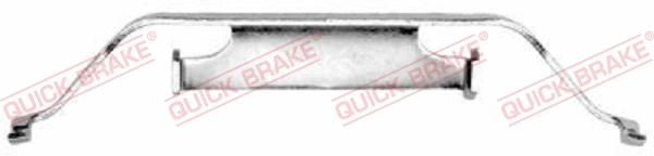 Accessory Kit, disc brake pad (109-1096-1)